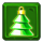 santa mummy christmas tree symbol icon