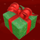 santa surprise gift symbol icon