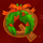 santa surprise q letter symbol icon