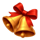 santa yetti christmas bells symbol icon
