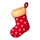 santa yetti christmas stocking symbol icon
