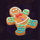 santas christmas gifts gingerbread symbol icon