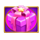 santas golden christmas purple symbol icon