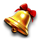 santas puzzle bell symbol icon