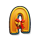 santas slay letter a symbol icon