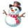 santas sleigh workshop snowman symbol icon