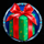 santas wild night gift symbol icon
