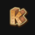 savanna king jackpot k symbol icon