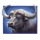 savannah pride buffalo symbol icon