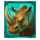 savannah riches oranje jackpot rhino symbol icon