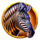 savannah strike extra zebra symbol icon