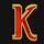 scarab riches k letter symbol icon
