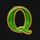 scarab riches q letter symbol icon