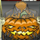 scary rich pumpkin symbol icon