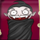 scary rich vampire symbol icon