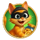 scratch the bank orange cat symbol icon