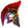 scrolls of aphrodite helmet symbol icon