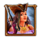 sea raiders pirate woman symbol icon