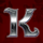 sea treasure deep dive k symbol icon