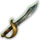 sea treasures legends sword symbol icon