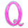 secret 6 letter q symbol icon