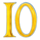 secret 6 number 10 symbol icon