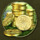 secret jungle coins symbol icon