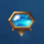 secrets of atlantis powerpoints blue gem symbol icon
