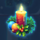 secrets of christmas candles symbol icon