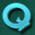 selfie elfie q letter symbol icon