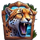 serengeti sunrise hold and earn cheetah symbol icon