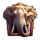 serengeti sunrise hold and earn elephant symbol icon