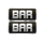 seven seven seven bar 2 symbol icon