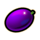 seven seven xmas plum symbol icon