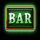 sevens fire green bar symbol icon