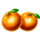 sevens joy orange symbol icon