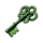 shadow pirates 2xcoin green key symbol icon