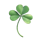 shamrock gold clover symbol icon