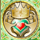 shamrock isle crown symbol icon
