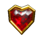 shamrock surprise heart symbol icon