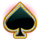 shanghai lights spade symbol icon