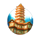 shangri la temple symbol icon