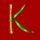 shaolins tiger k symbol icon