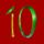 shaolins tiger ten symbol icon