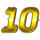 shark treasure 10 symbol icon