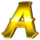 shark treasure a symbol icon