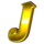 shark treasure j symbol icon