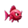 sharkalicious fish red symbol icon