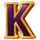 sherwood heist hold and win letter k symbol icon