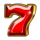 shining crown deluxe clover chance seven symbol icon